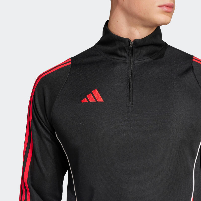 Tricou de antrenament Tiro 24 Negru-Roșu, Adulți