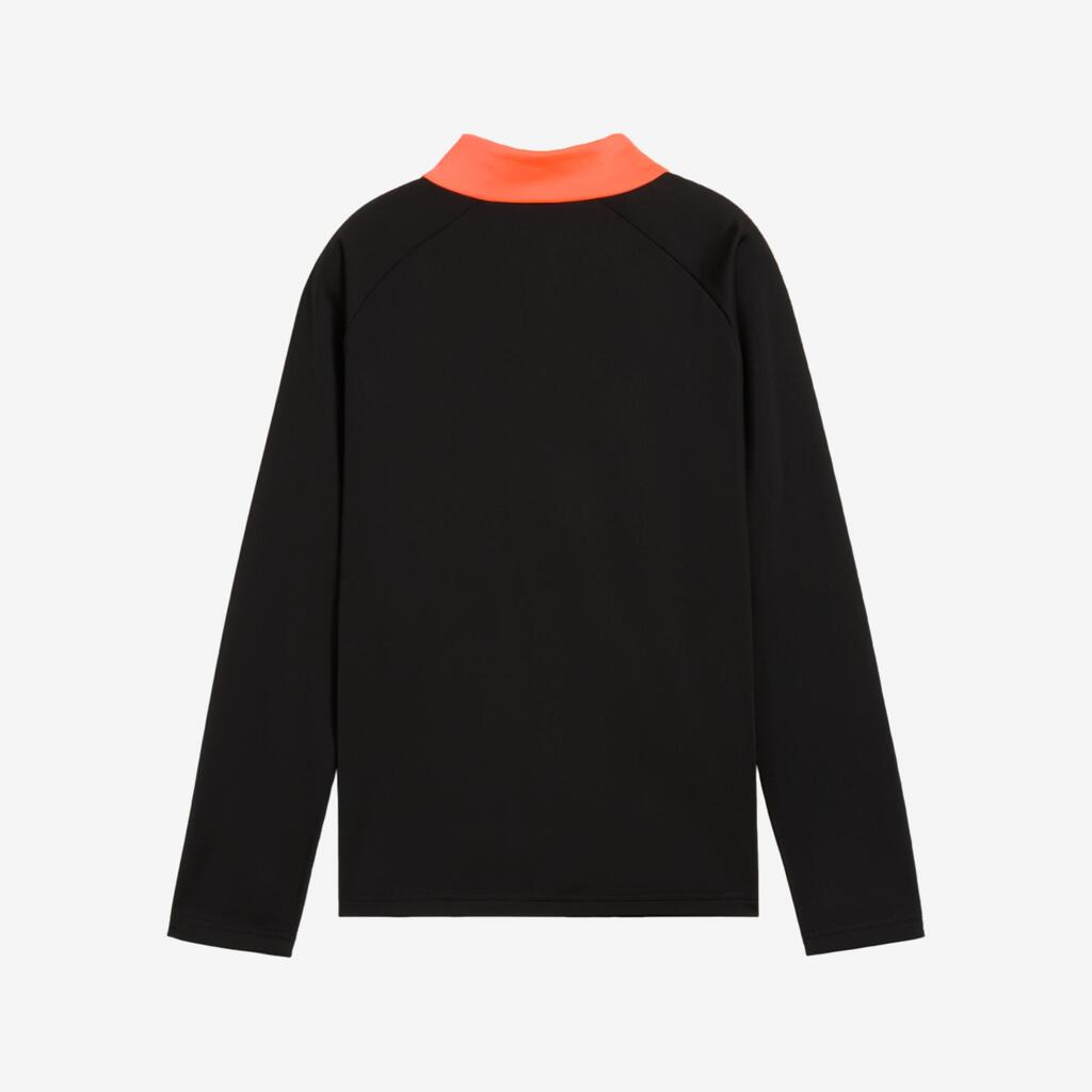 Kids' Training Top Individual Liga 25 - Black/Orange 