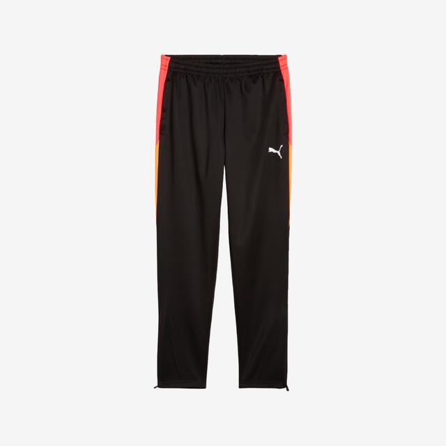 Kinder Fußball Trainingshose - PUMA IndividualLIGA 25 schwarz/orange