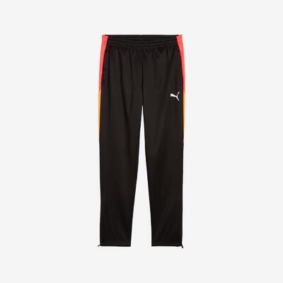 Kinder Fußball Trainingshose - PUMA IndividualLIGA 25 schwarz/orange