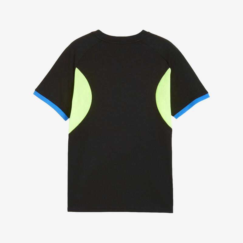 Tricou de fotbal Puma IndividualLIGA Copii Negru-Galben