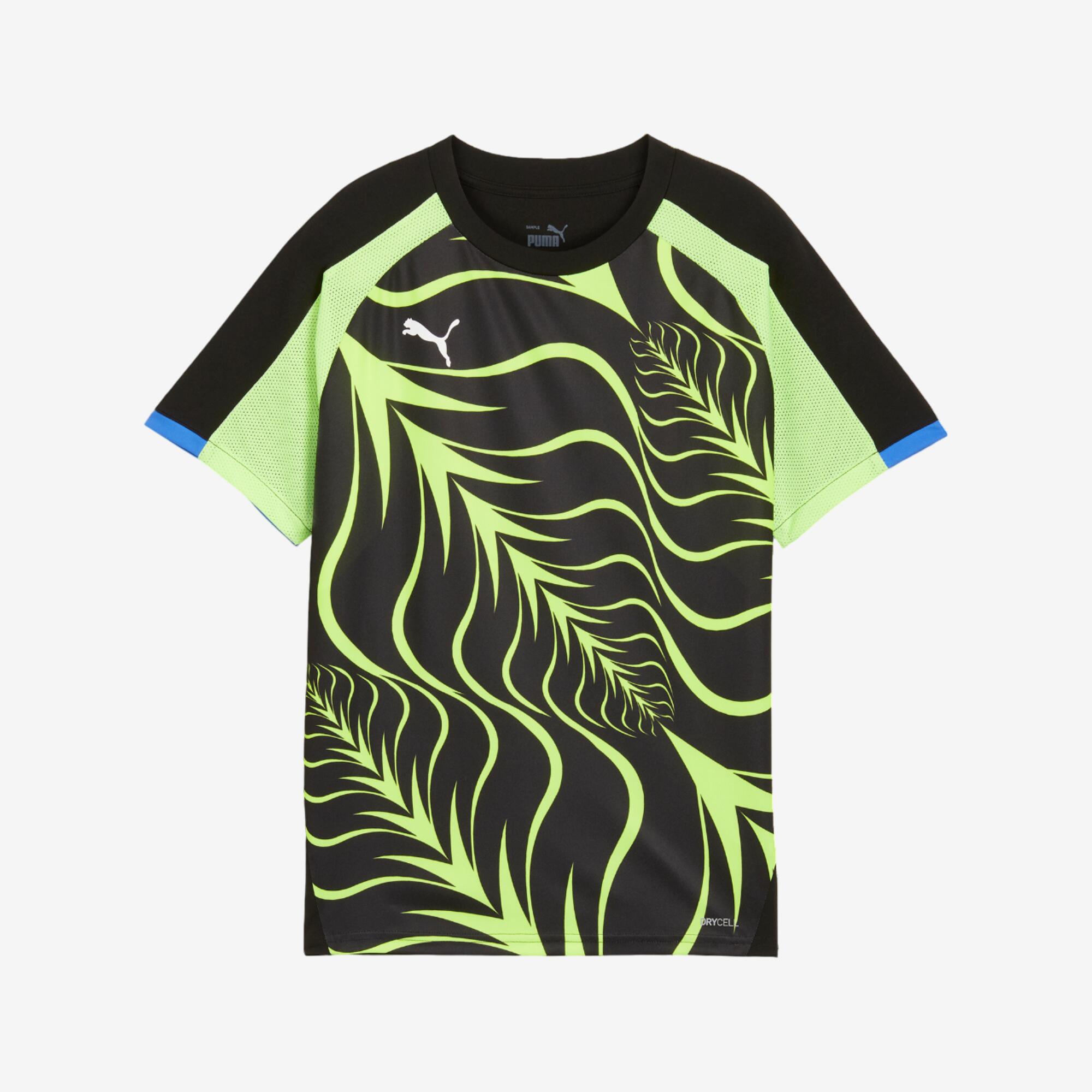 PUMA puma IndividualLiga voetbalshirt kind zwart/geel