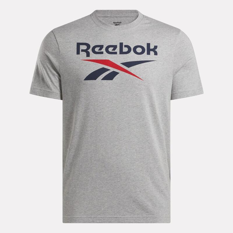 Tricou bumbac Reebok Gri Bărbați