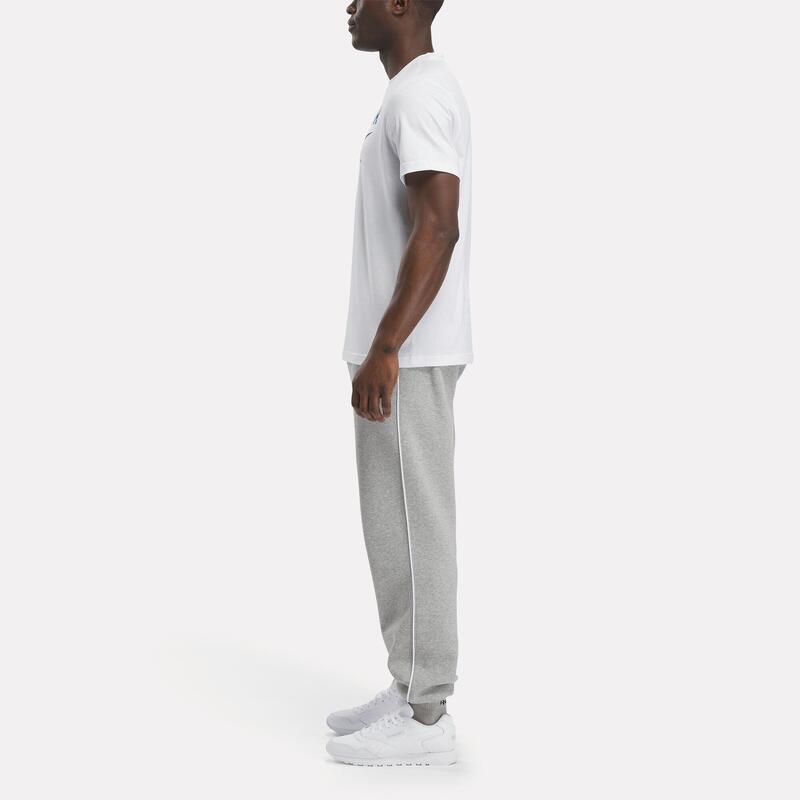 Tricou bumbac Reebok Alb Bărbați