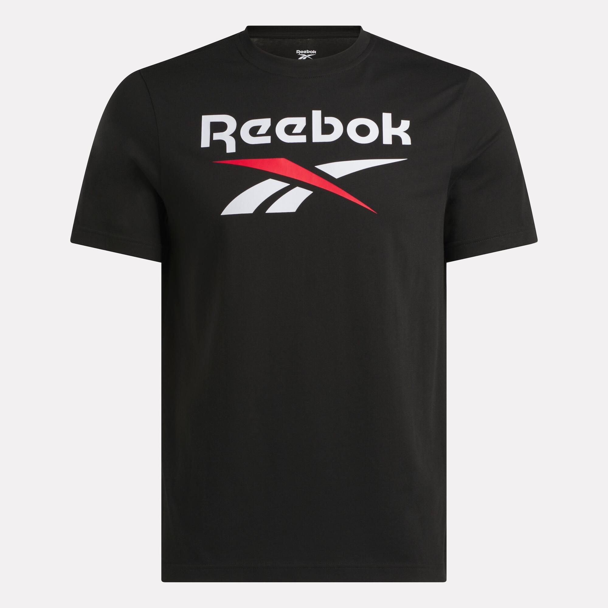 T-shirt homme en coton avec logo, noir 4/5