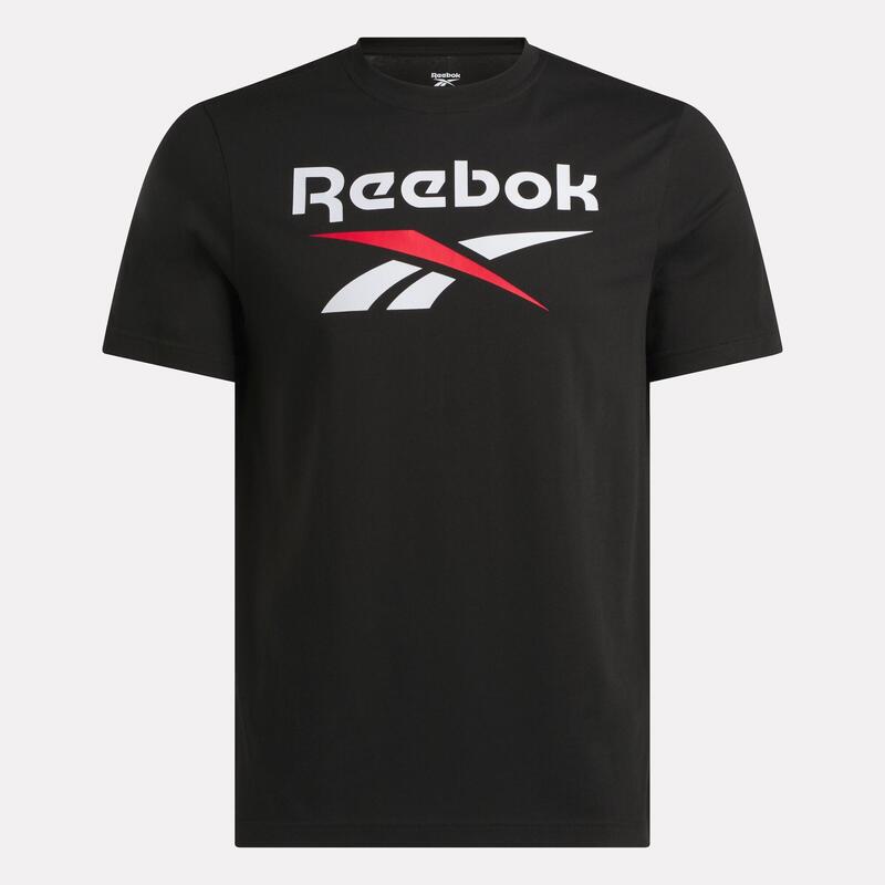 Tricou bumbac Reebok Negru Bărbați