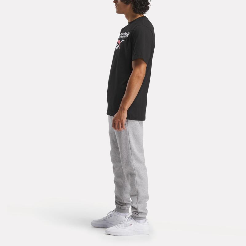 Tricou bumbac Reebok Negru Bărbați