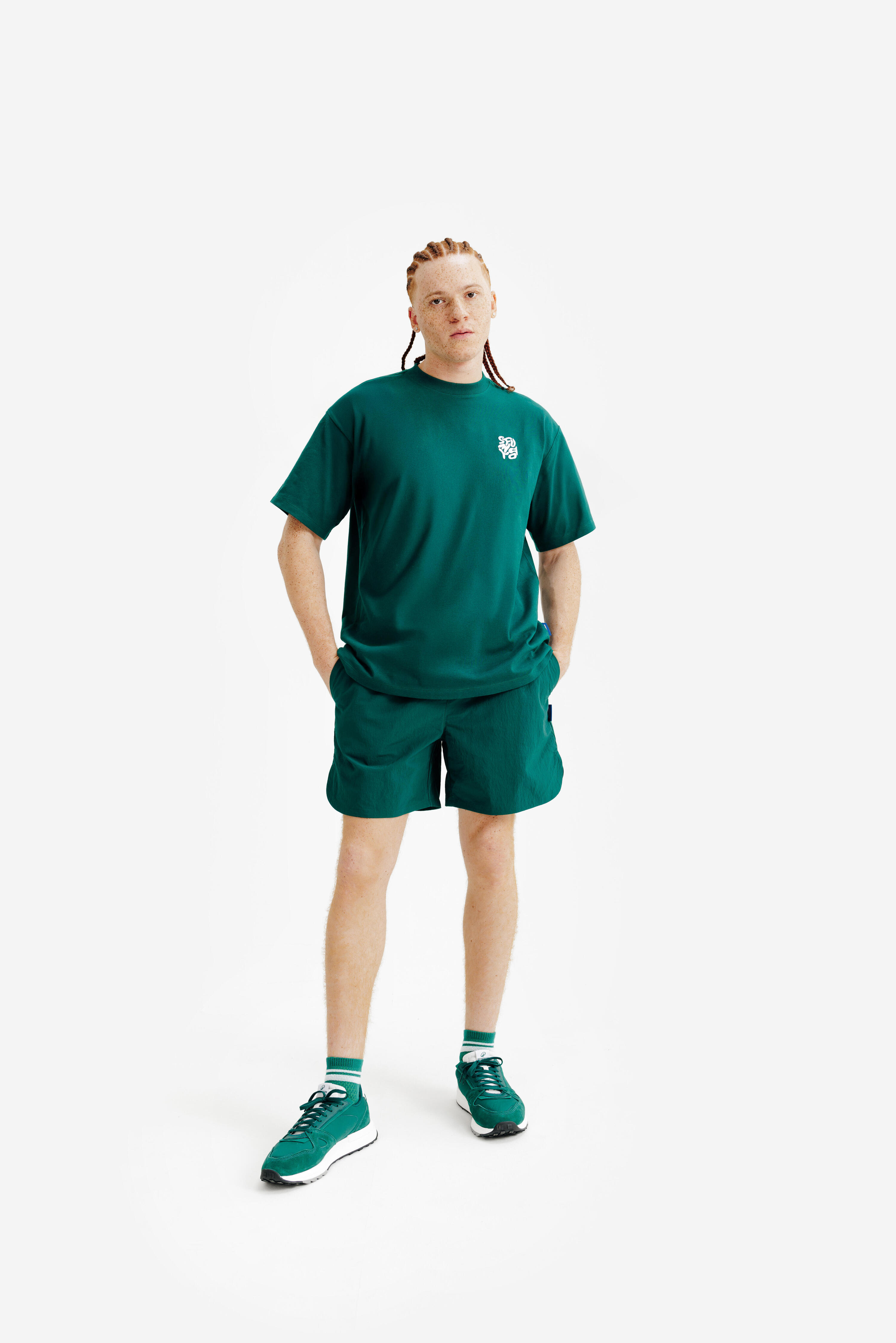 Unisex graphic T-shirt - Green 7/8