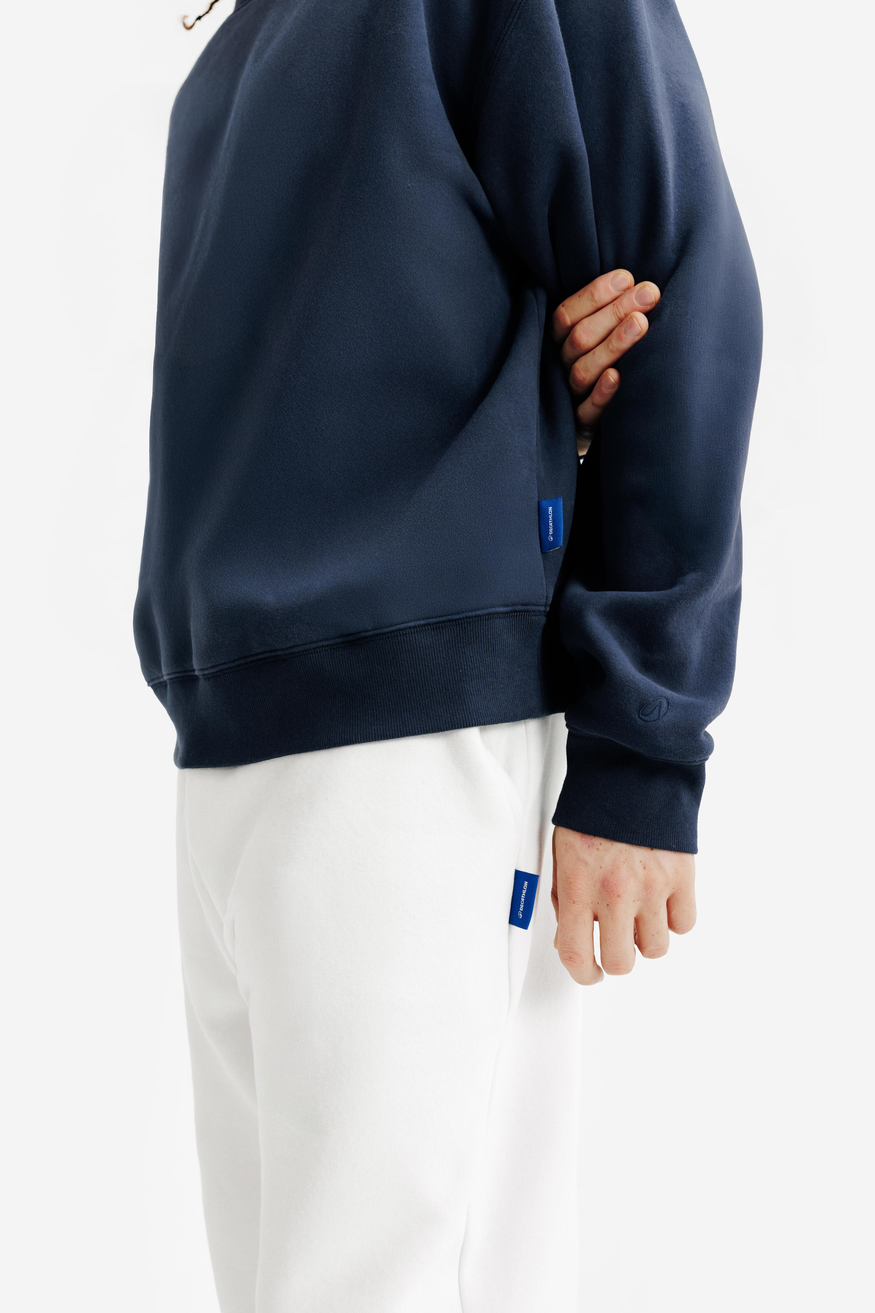 Sudadera de cuello redondo hombre, Elementals, azul 4/5