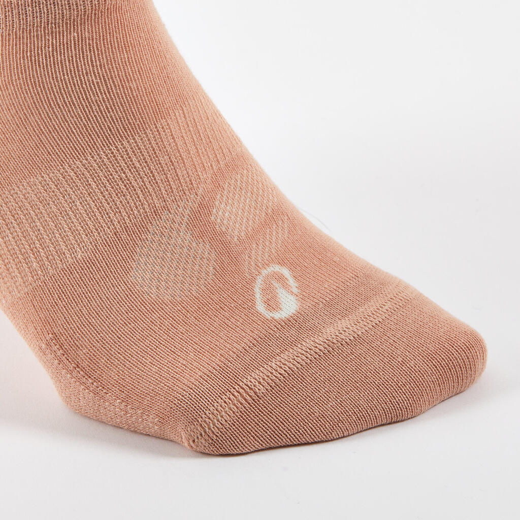 Chaussettes tennis enfant basses RS160 Plusieurs couleurs Lot de 5 paires.