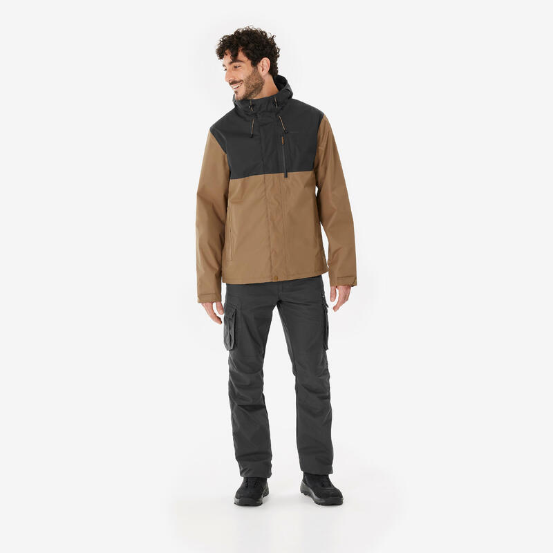 Erkek Outdoor Yağmurluk - Gri - NH500