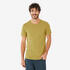 Men’s T-Shirt NH500 Fresh Rec Golden Khaki