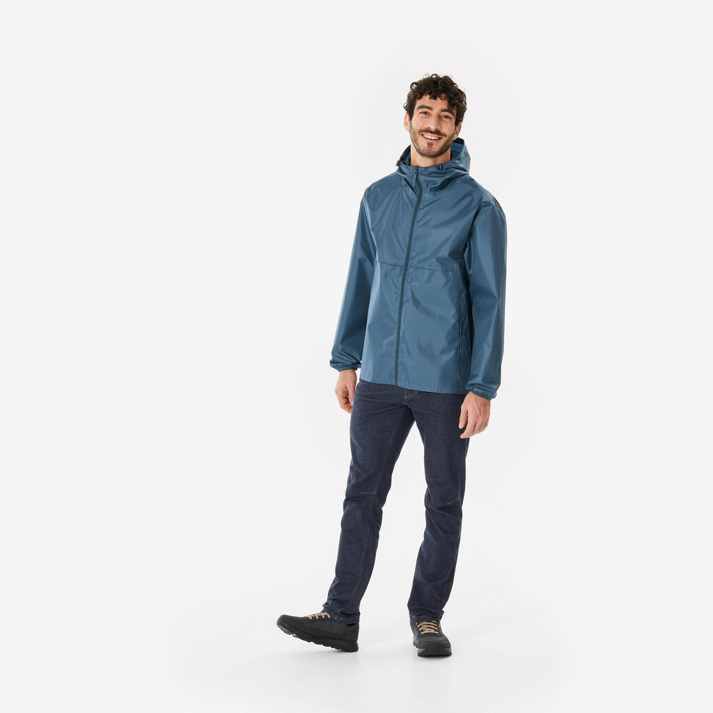CHAQUETA RAINCUT FULLZIP AZUL H