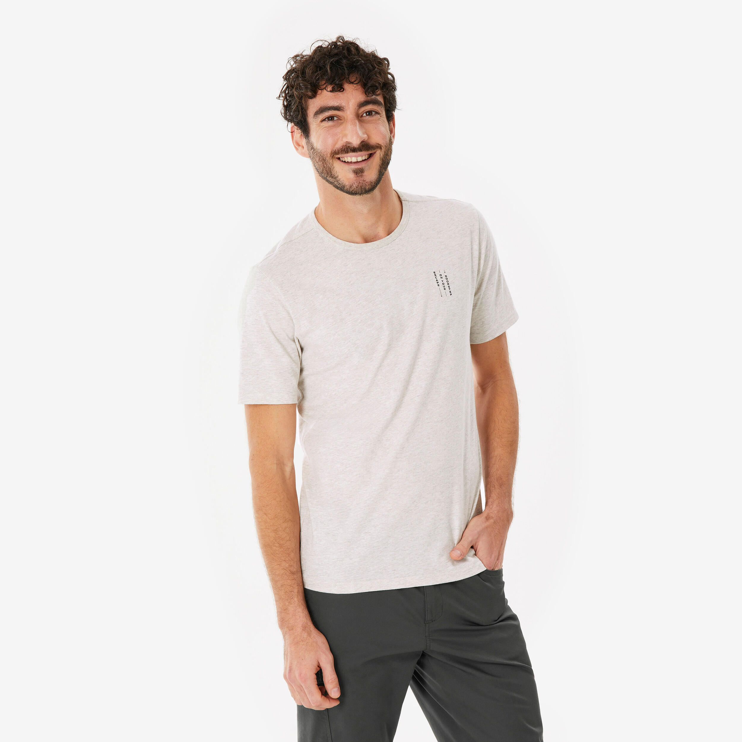 Tricou NH100 Bej Barbati