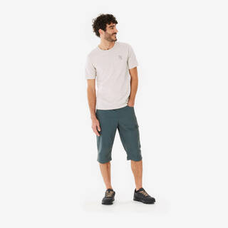 Men’s hiking bermuda shorts, NH500 - Green