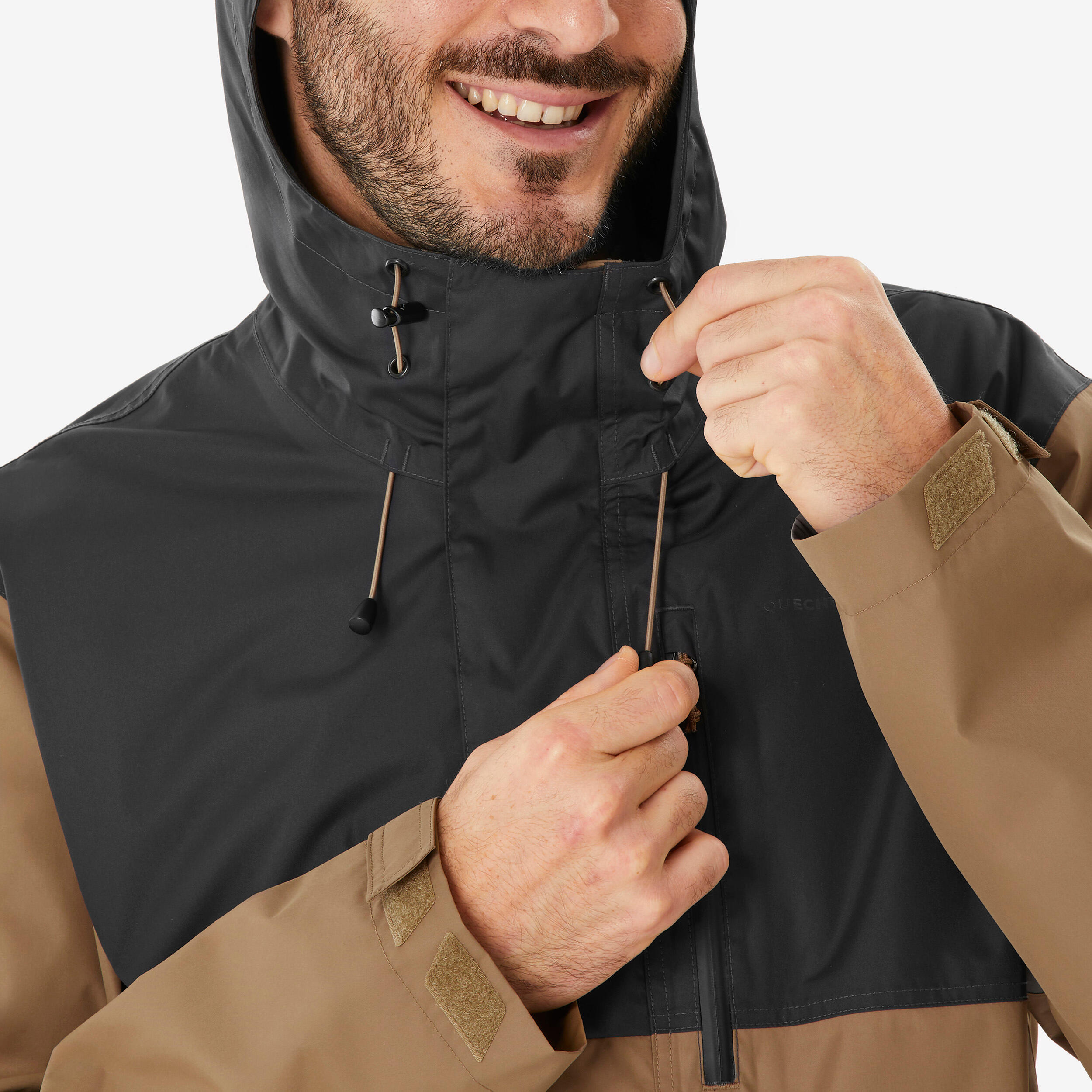 Men’s Waterproof Hiking Jacket - NH 500 - QUECHUA