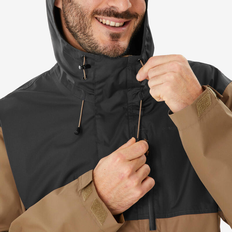 Erkek Outdoor Yağmurluk - Gri - NH500