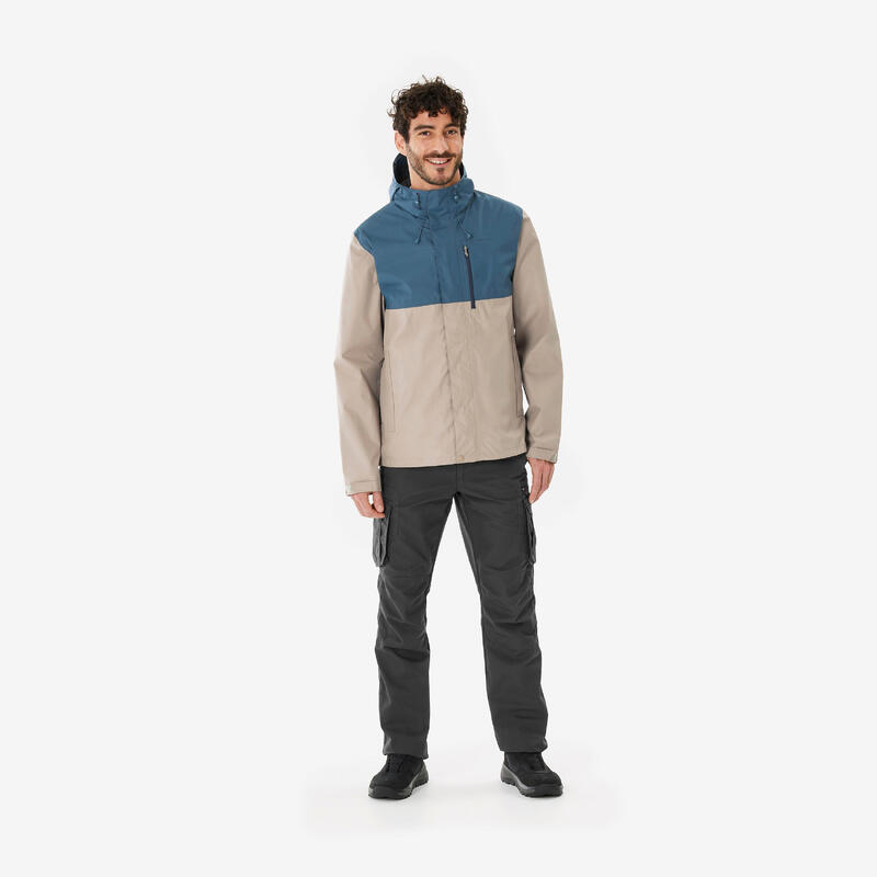 Veste imperméable de randonnée - nh500 imper - homme
