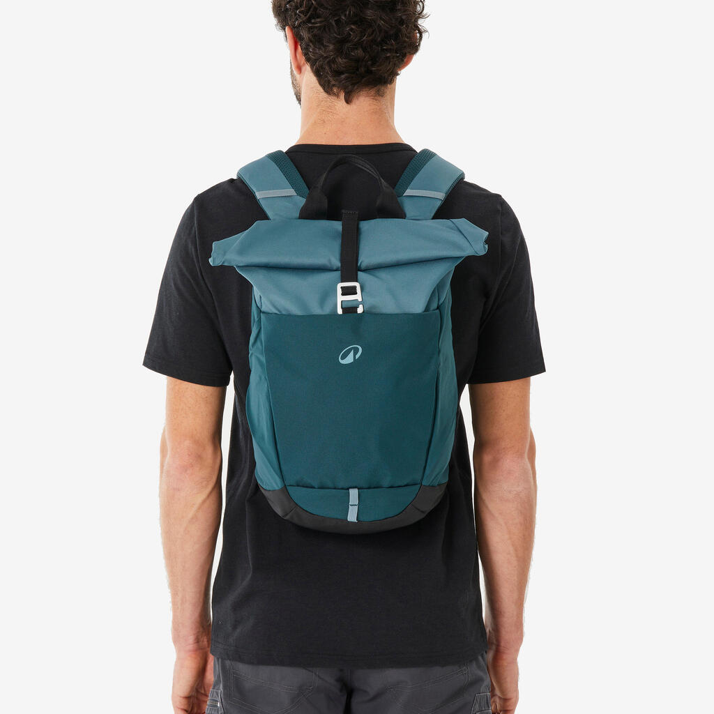 Sac à dos de randonnée 16L+4, NH500 Escape Rolltop terracota