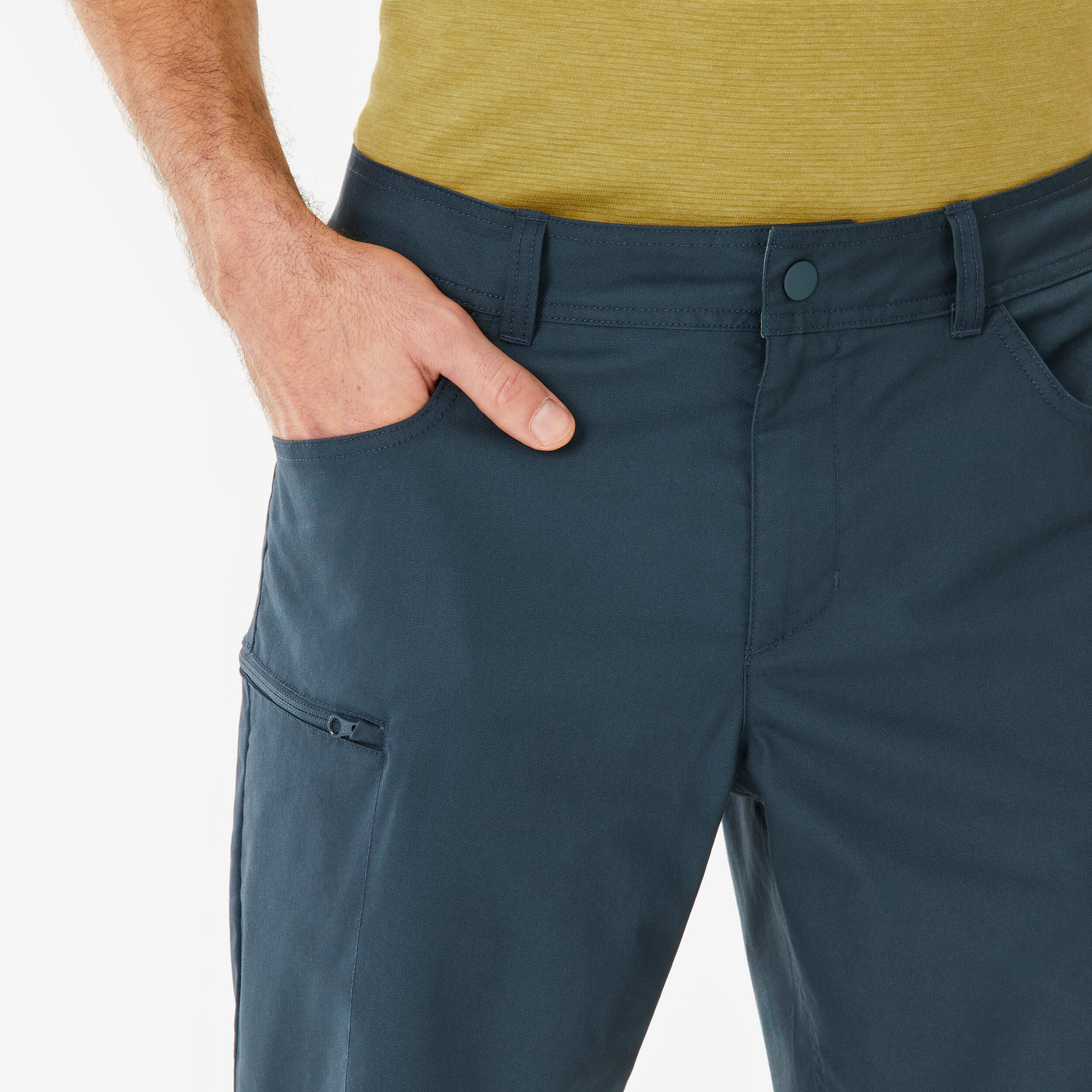 Men’s hiking shorts - NH500 Regular - Green