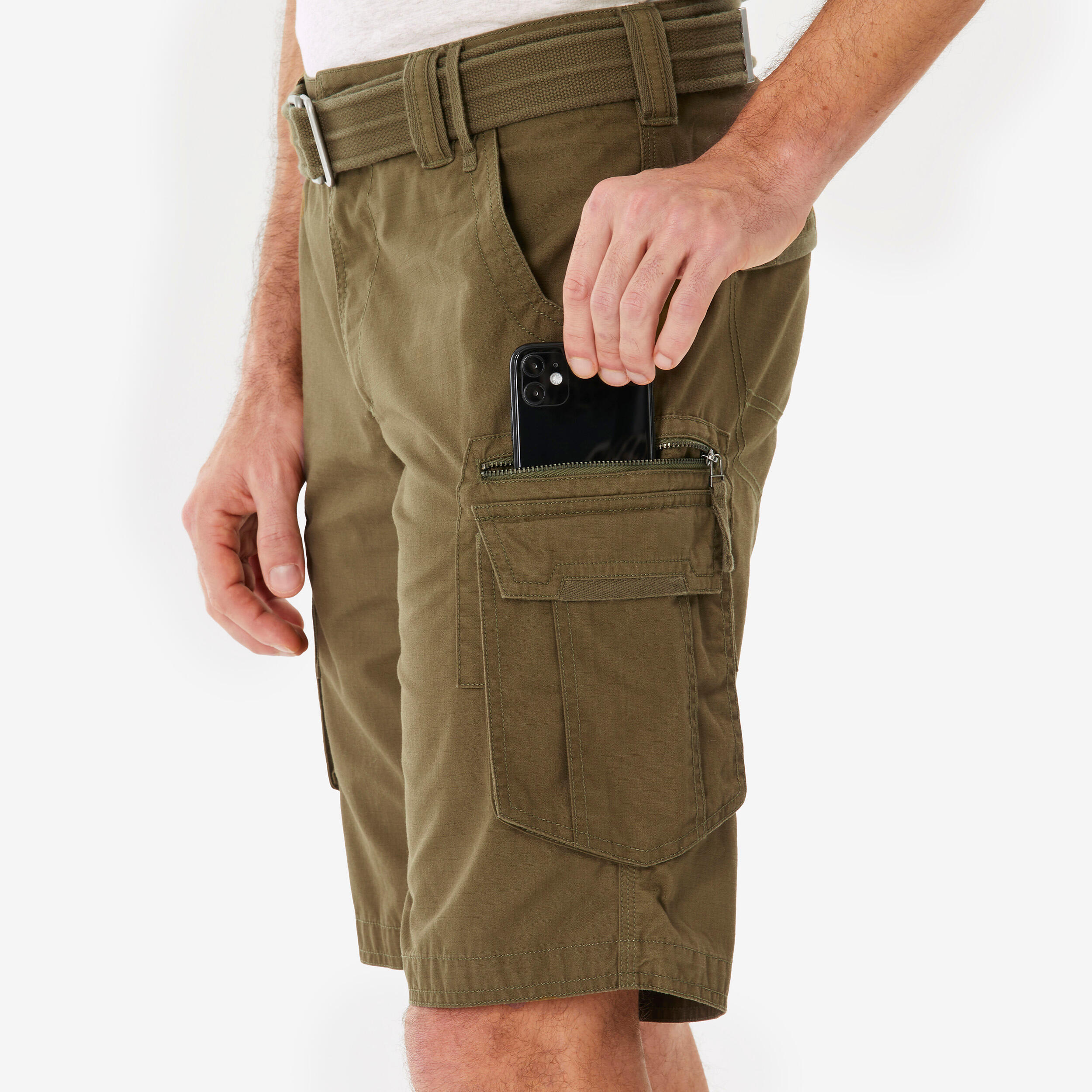 Cargo-Shorts Trekking Backpacking - Travel500  6/7