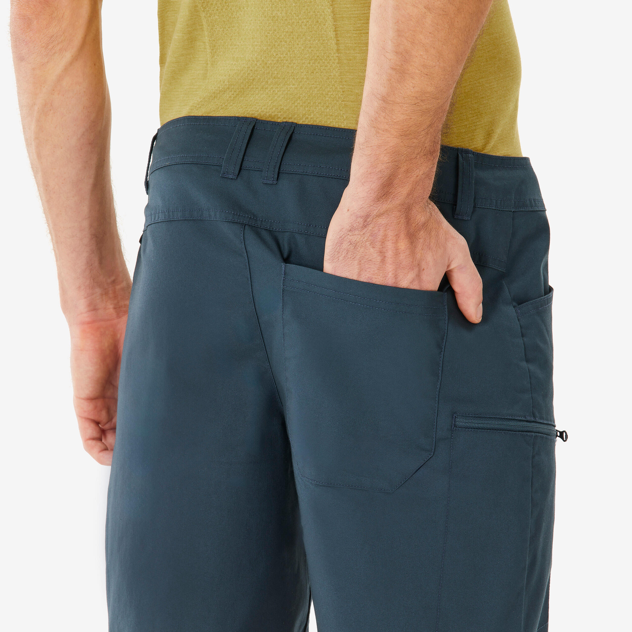 Men’s hiking shorts - NH500 Regular - Green