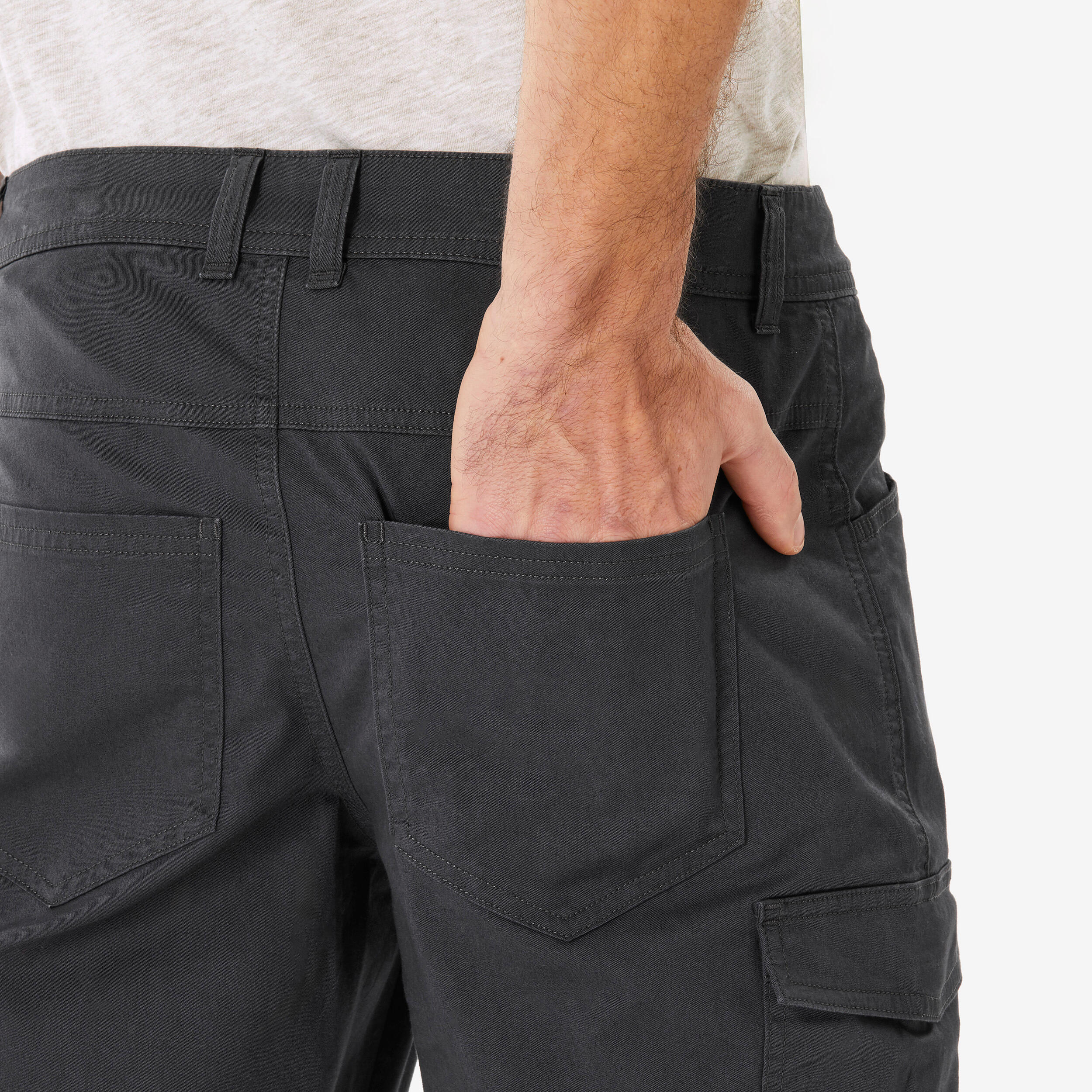 Men’s Hiking Pants - NH 100 Green - QUECHUA