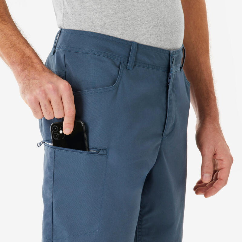 Pantalon scurt Regular Drumeție NH500 Albastru Bărbați