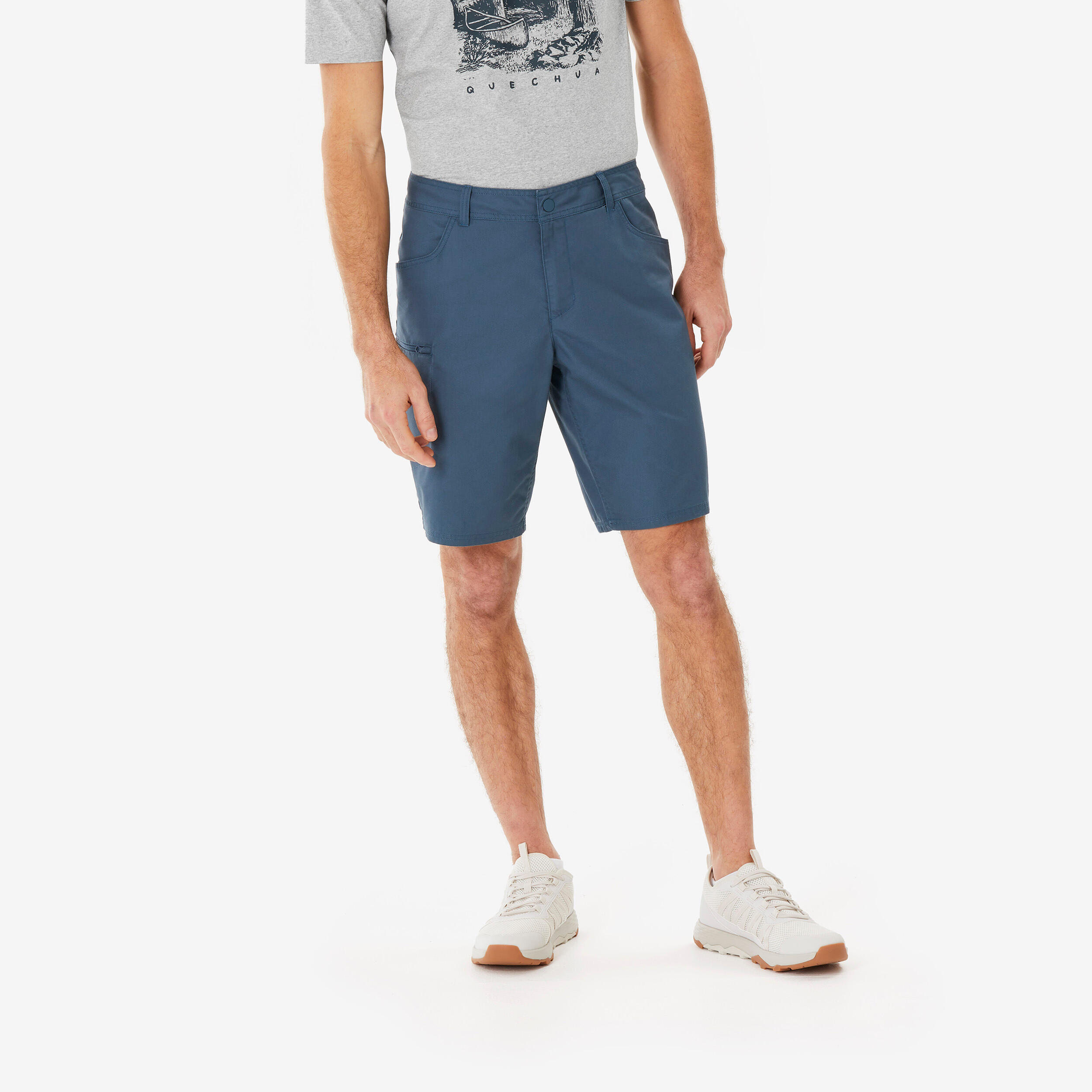 Men’s hiking shorts - NH500 Regular - Blue