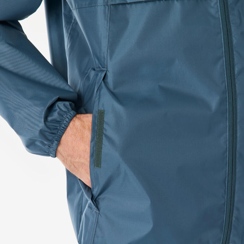 Veste raincut fullzip Bleu H