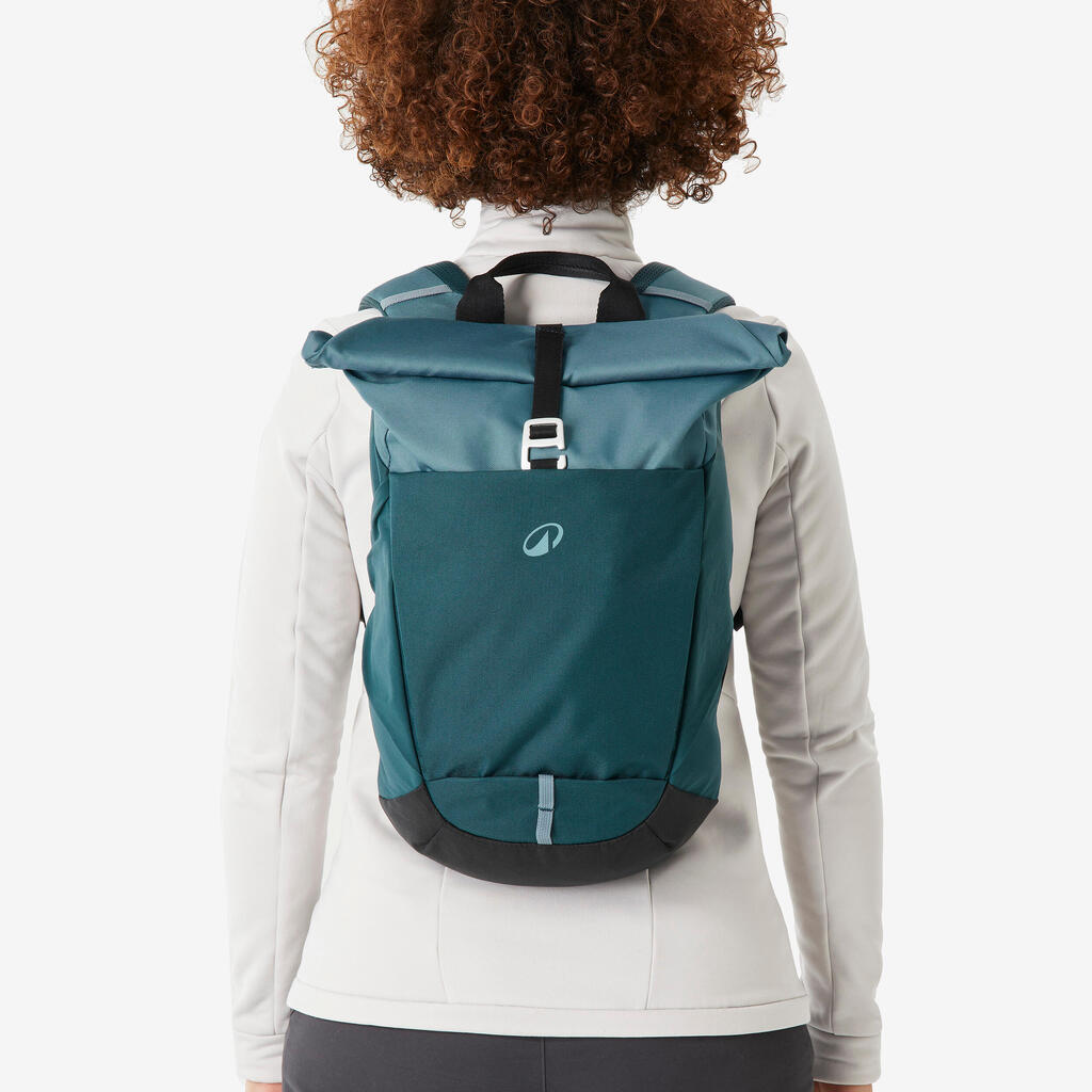 Sac à dos de randonnée 16L+4, NH500 Escape Rolltop terracota