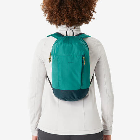 Рюкзак Arpenaz 100 для туризму 10 л зелений