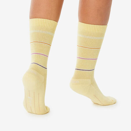 Шкарпетки Hike 2 пари високі туристичні Limited жовті/коричневі