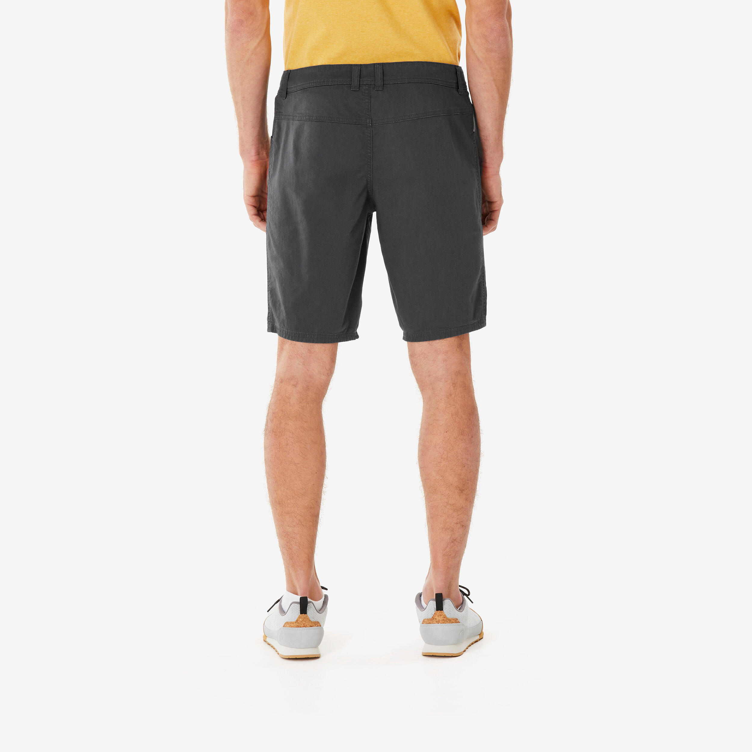 Men’s hiking shorts NH100 - Grey