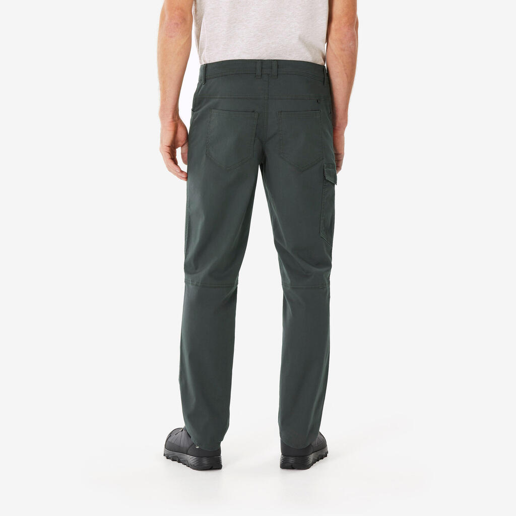 Pantalone za pešačenje NH100 muške - sive