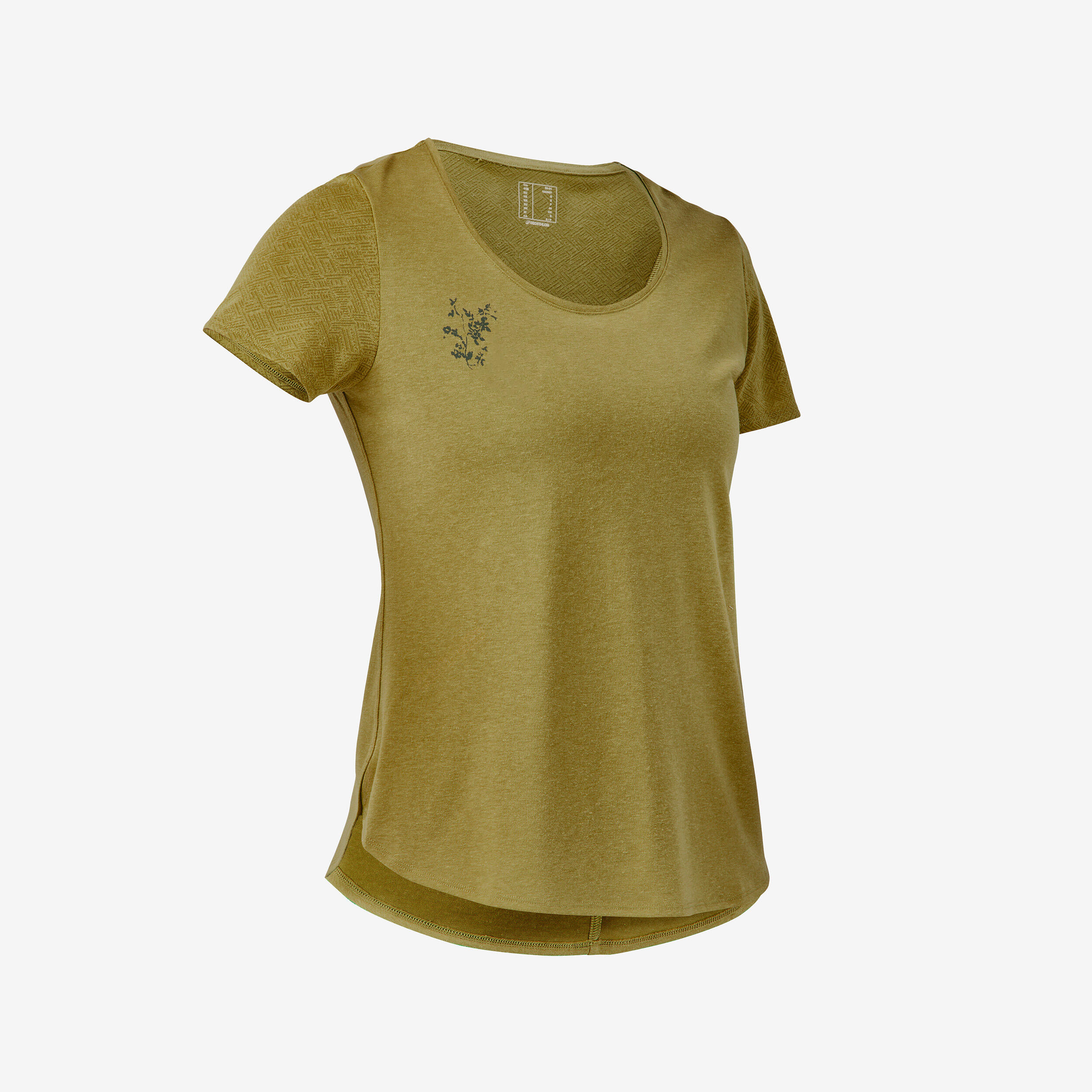 Camiseta de montaña y trekking manga corta Mujer Quechua NH500 6/6