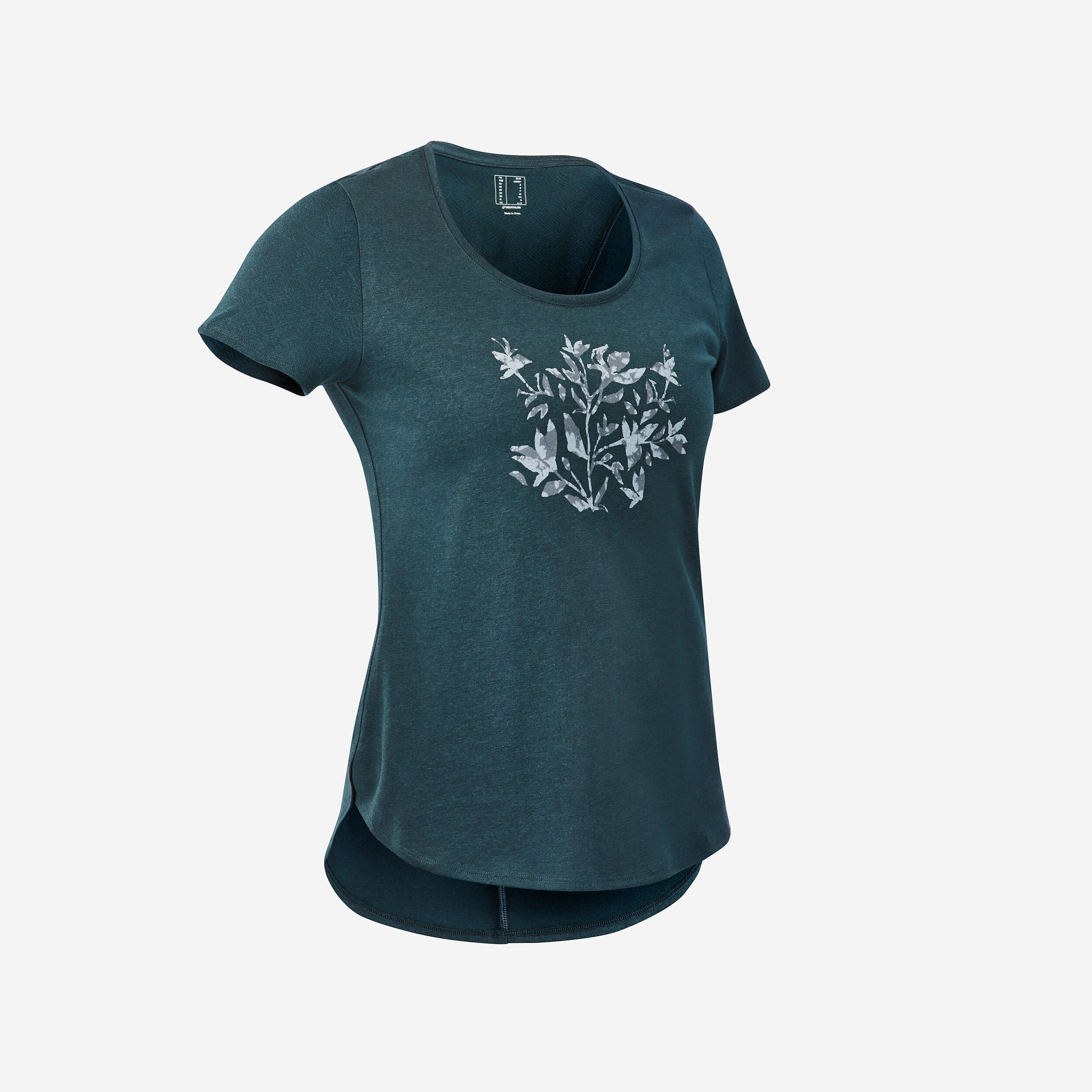 Camiseta de montaña y trekking manga corta Mujer Quechua NH500 6/6