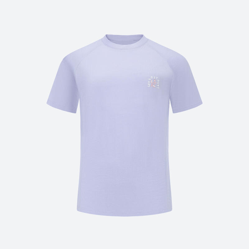 Dětské turistické merino tričko MH 900 7–15 let
