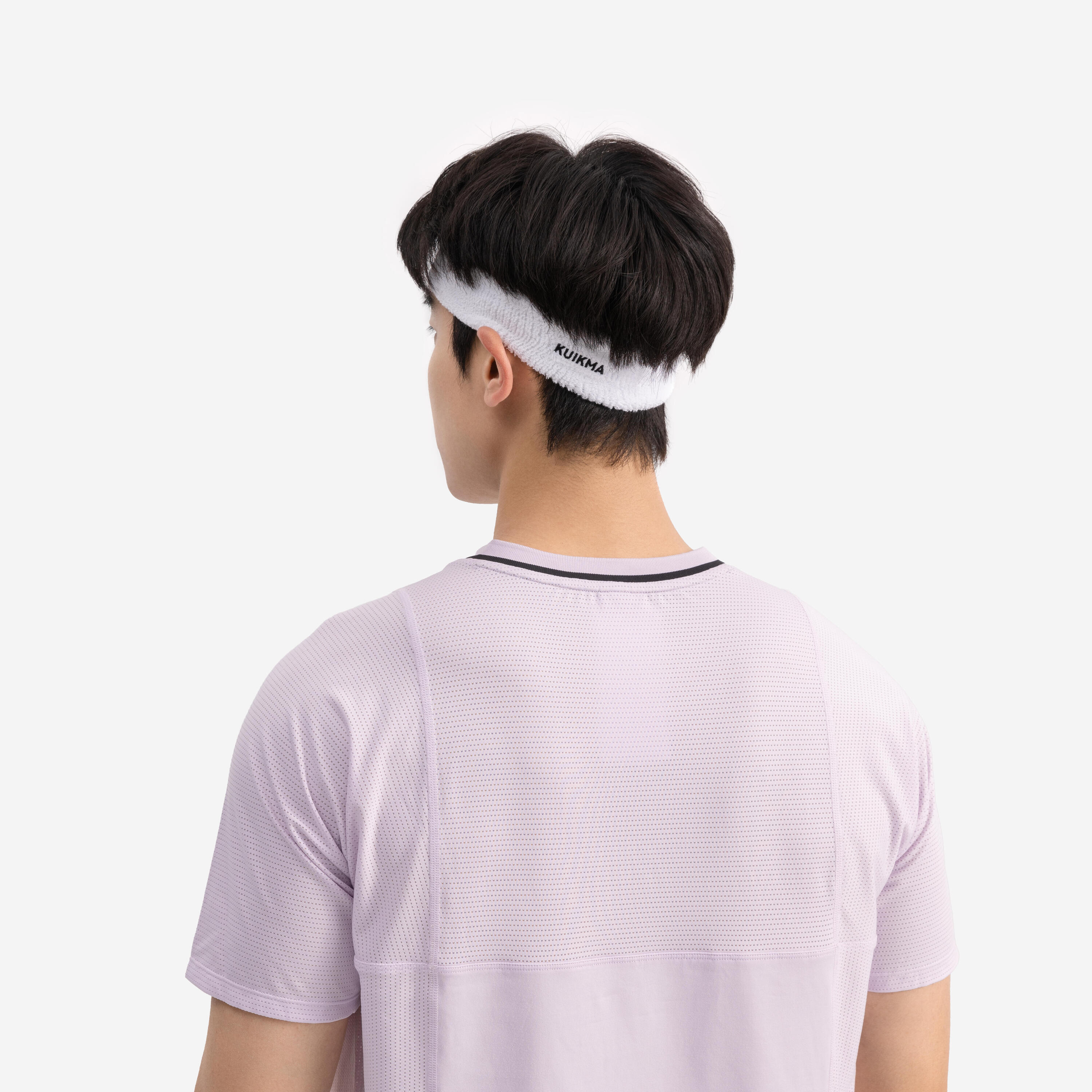 T-shirt de Ténis Homem - Artengo DRY violeta Gaël Monfils 3/4