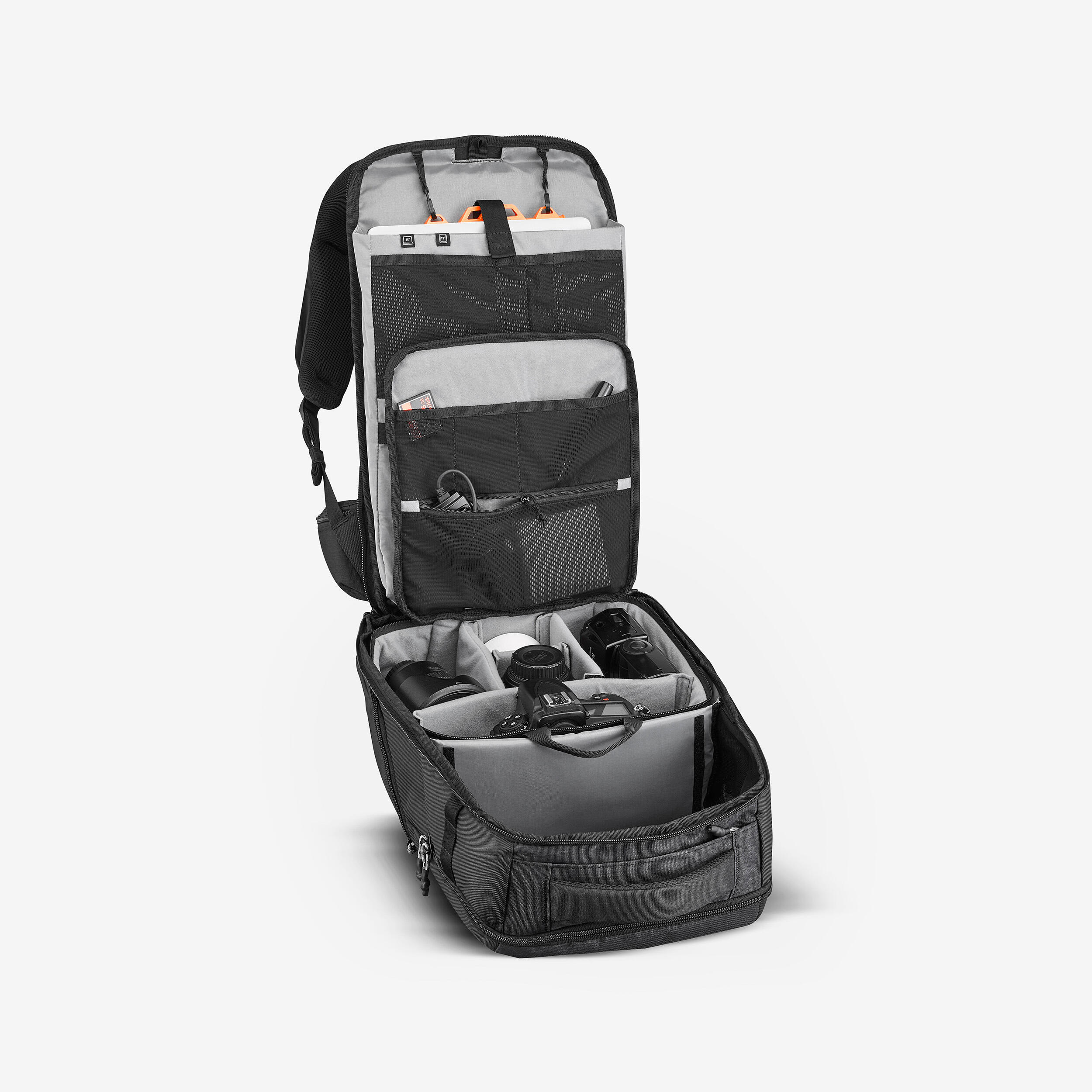 【まっつん】カメラセット_202302 QUECHUA (ケシュア) 登山・ハイキング カメラ用バックパック Explorer