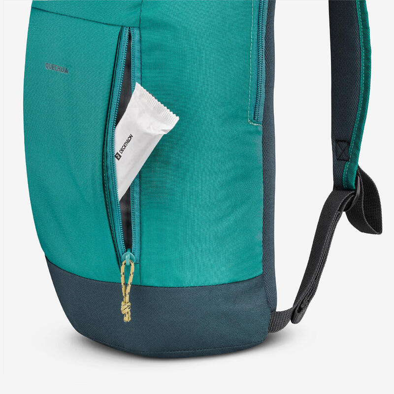 Rucsac Drumeție în natură 10L, Arpenaz 100 Verde