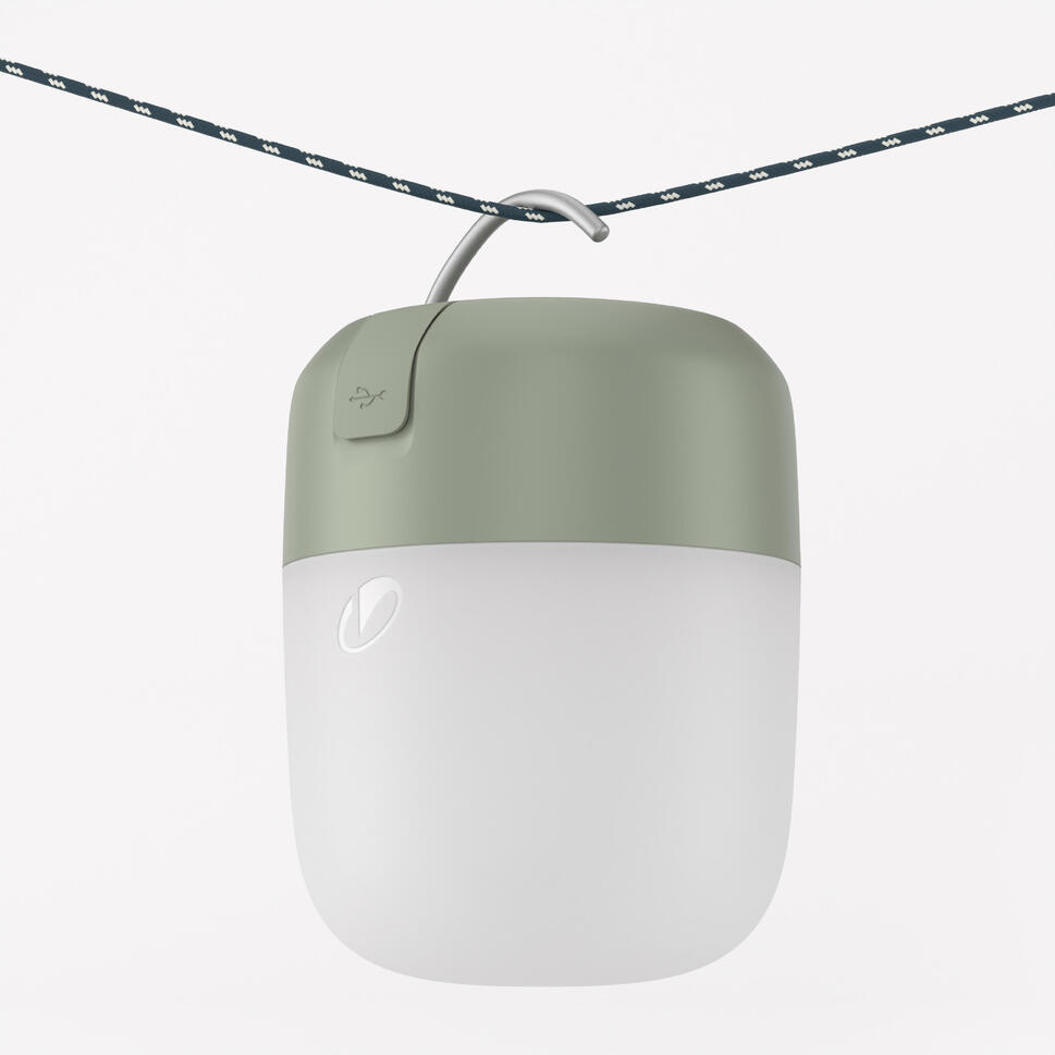 Lampka kempingowa ładowana Quechua BL200 USB-C 200 lumenów