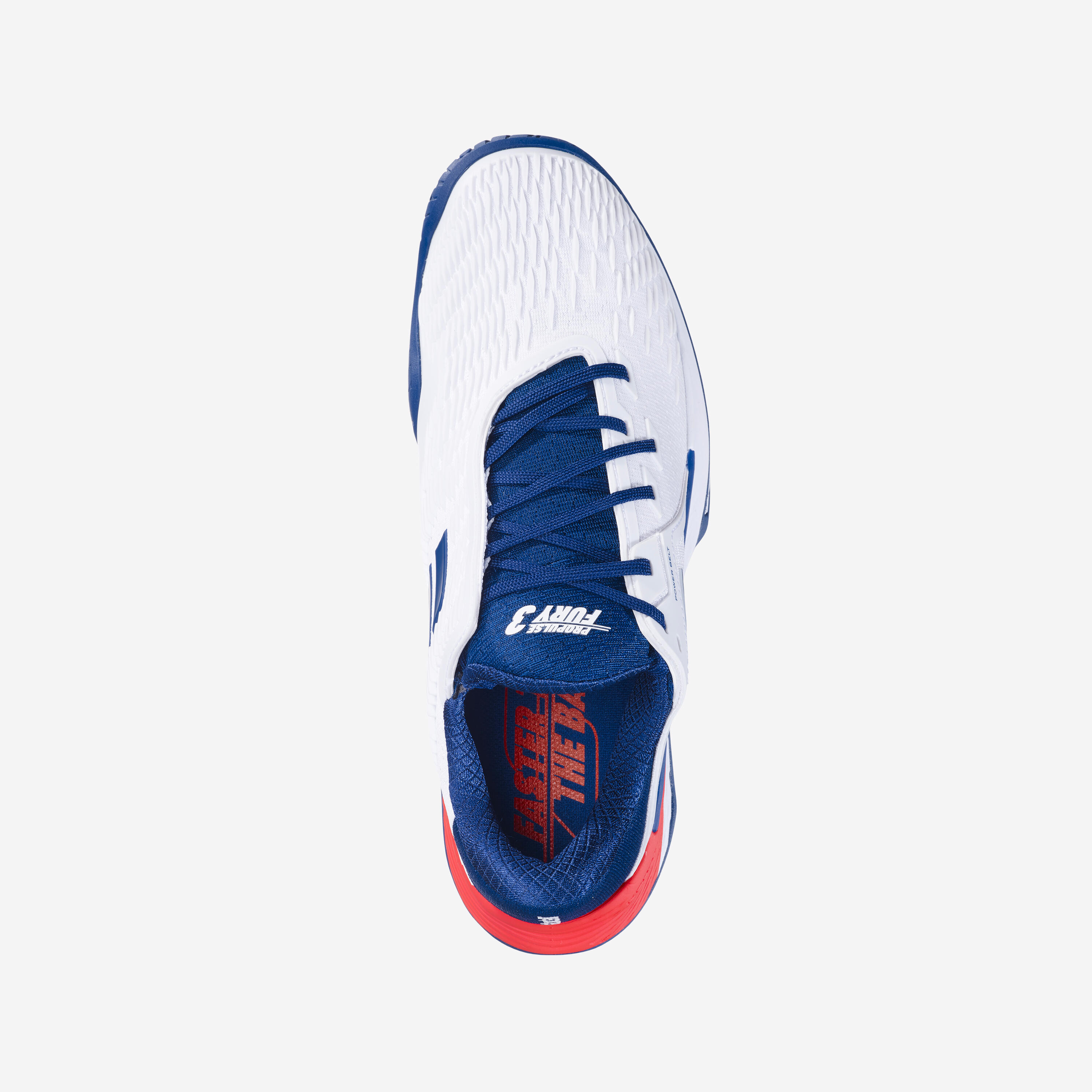 Zapatillas de tenis hombre Multipista - Babolat Propulse Fury 3 Azul Gris 3/5
