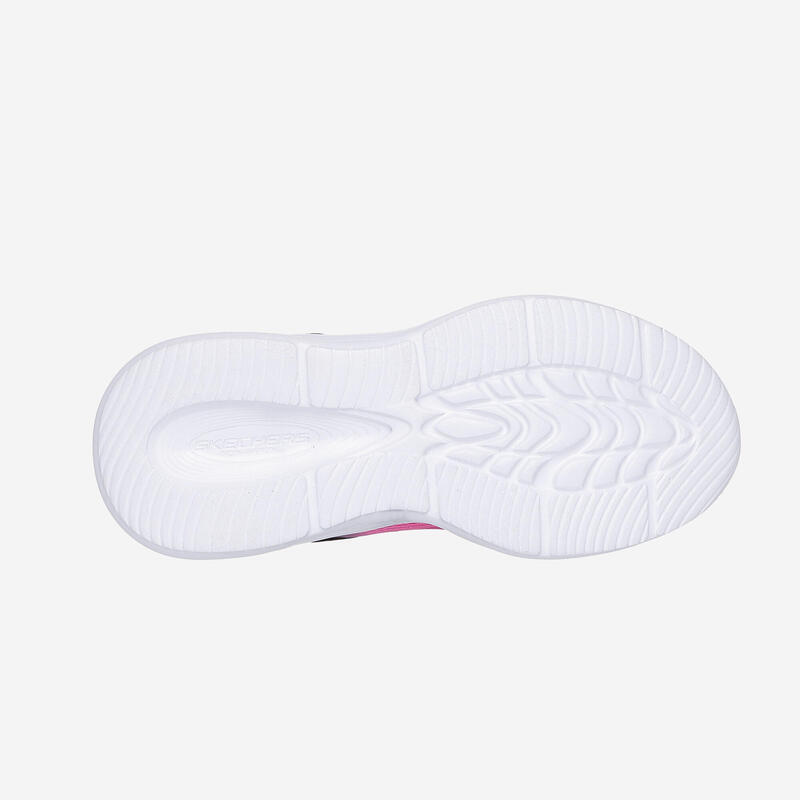 Încălțăminte cu lumini SKECHERS Sola Glow Ombre Deluxe Roz și negru Copii