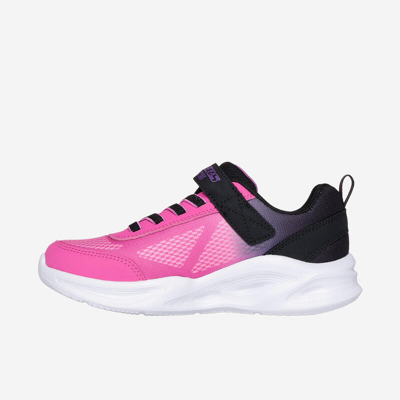 Încălțăminte cu lumini SKECHERS Sola Glow Ombre Deluxe Roz și negru Copii