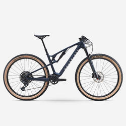 Vélo vtt xc crosscountry race 900 s bleu - cadre full carbone - GX roues alu