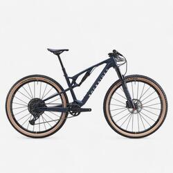 Vélo vtt xc crosscountry race 900 s bleu - cadre full carbone - GX roues alu