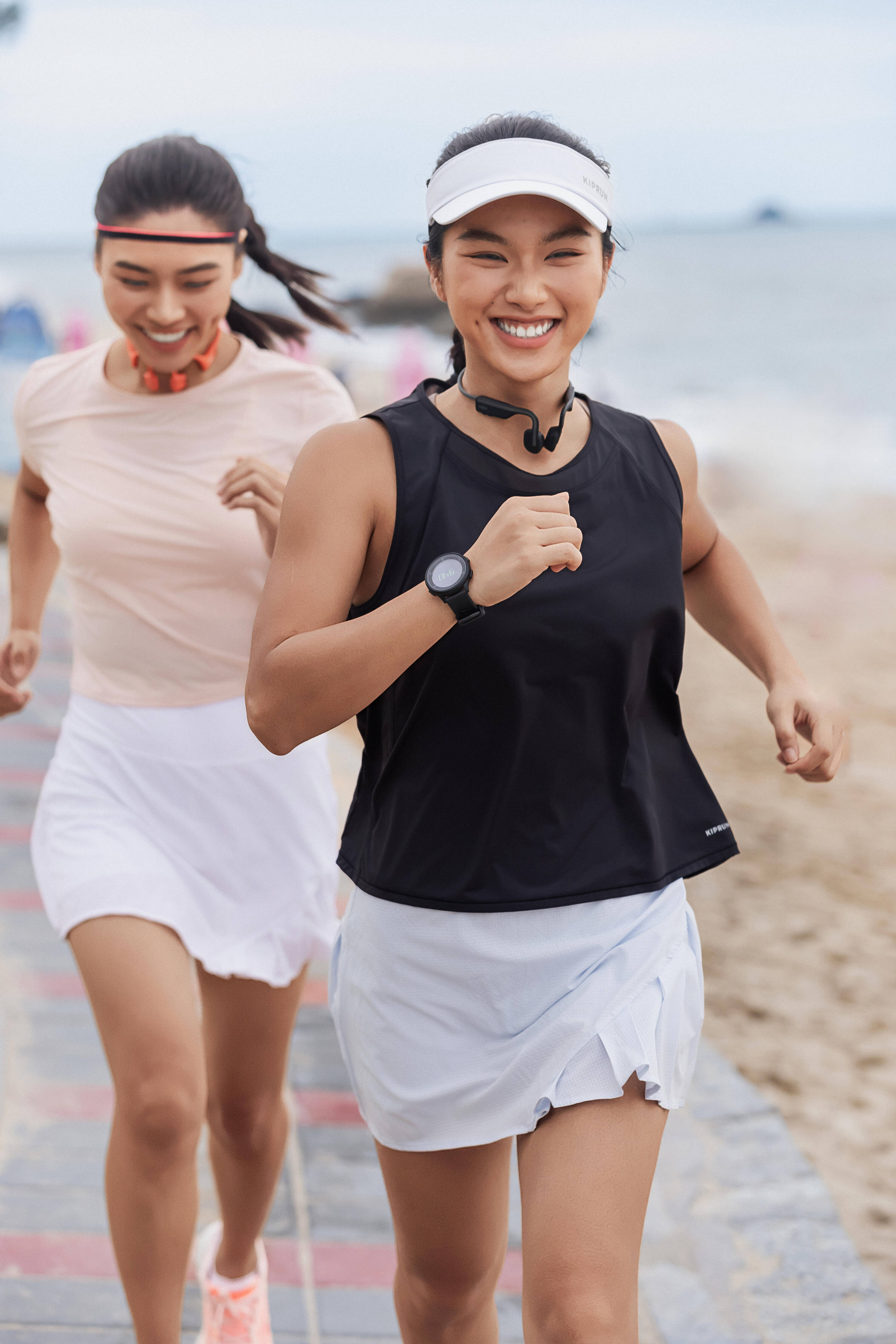 Adult Running Visor Kiprun V2-Grey -  5