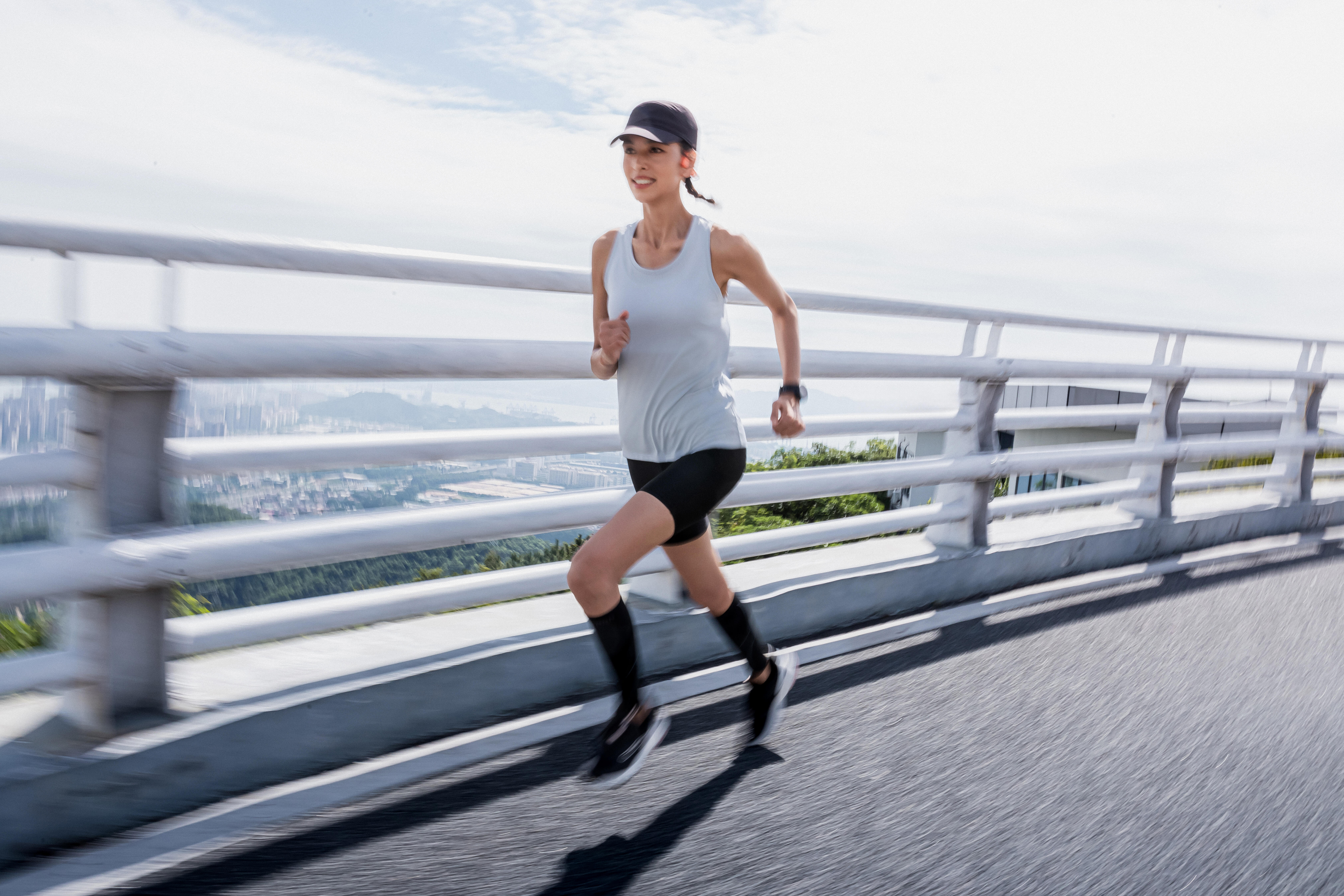 Camisole de course respirant femme - Run 100 Dry bleu - KALENJI