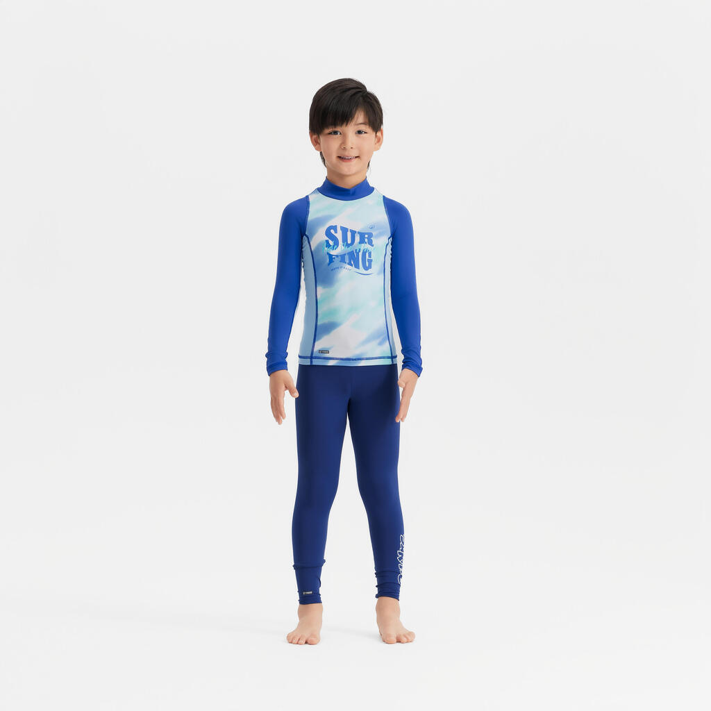 Surfing JR UV LEGGING 500 BLUE